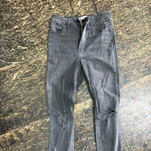 Curvy high-rise Madewell skinny jeans